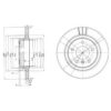 DELPHI BG3530 Brake Disc